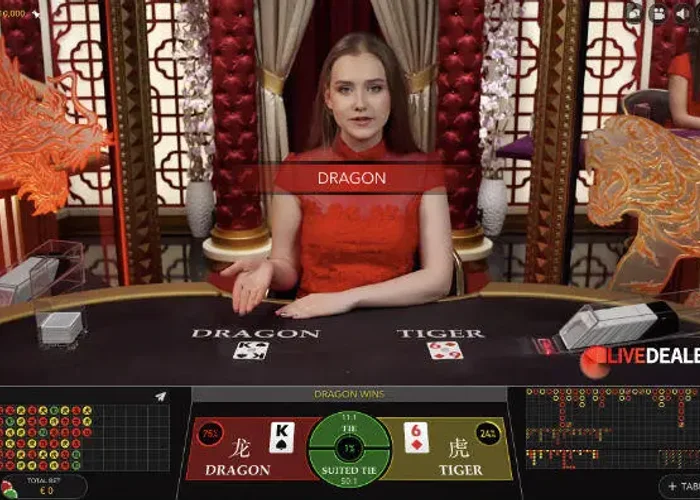 Live Dragon Tiger on Jili58