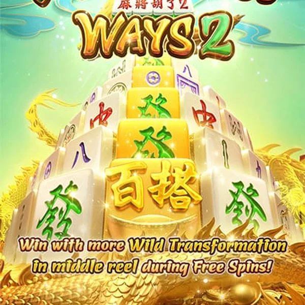 PG Soft mobile slot games portfolio including Mahjong Ways 2