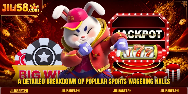 A detailed breakdown of popular sports wagering halls