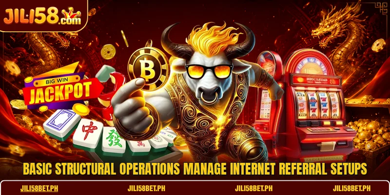 Basic structural operations manage internet referral setups