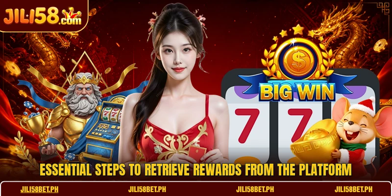 Essential steps to retrieve rewards from the platform
