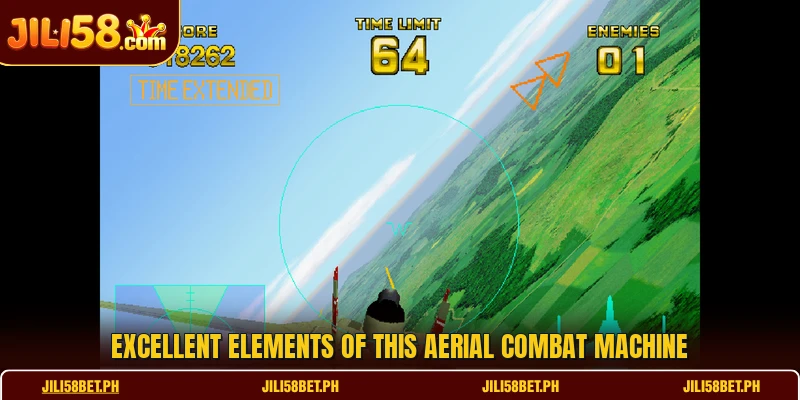Excellent elements of this aerial combat machine