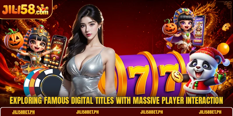 Exploring famous digital titles with massive player interaction