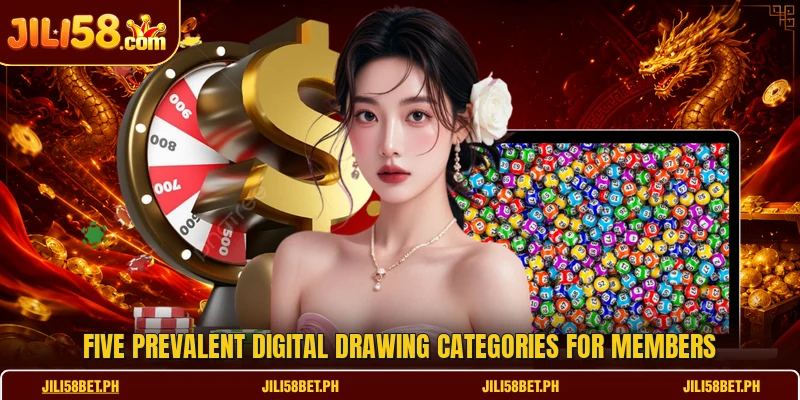 Five prevalent digital drawing categories for members