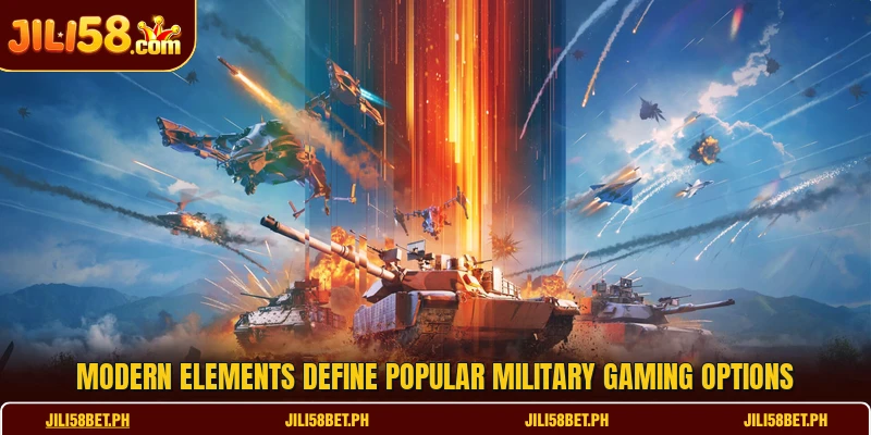 Modern elements define popular military gaming options