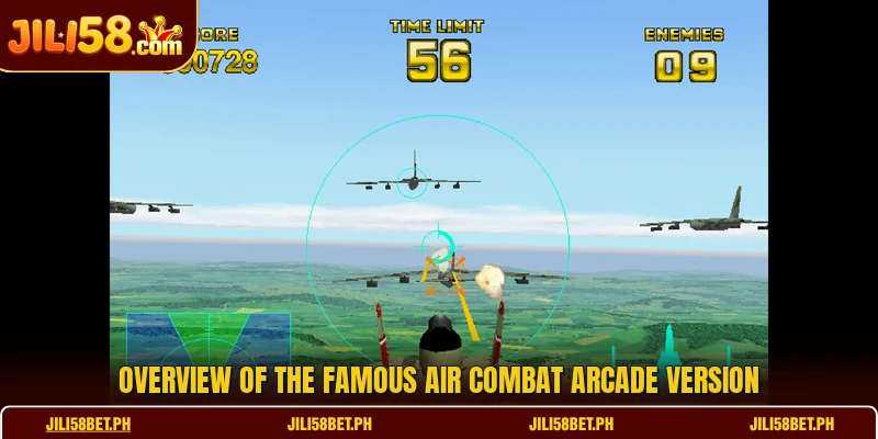 Overview of the famous Air Combat Arcade version