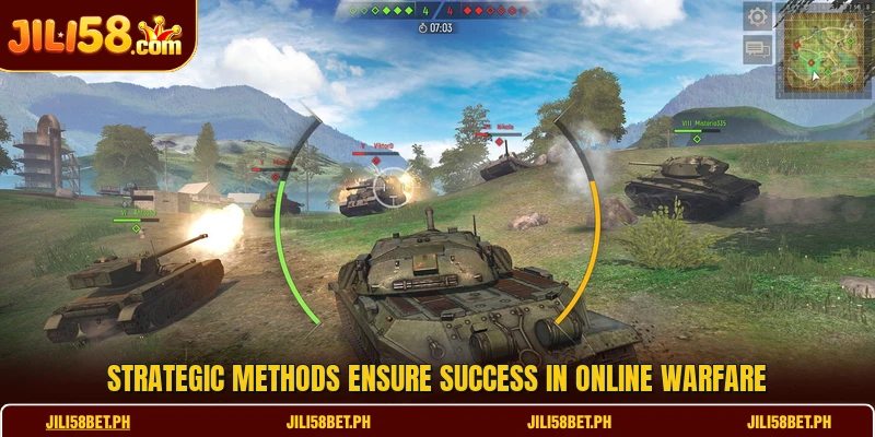 Strategic methods ensure success in online warfare