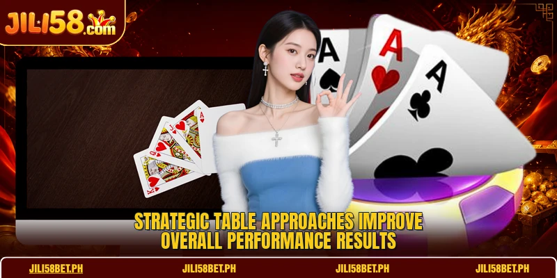 Strategic table approaches improve overall performance results