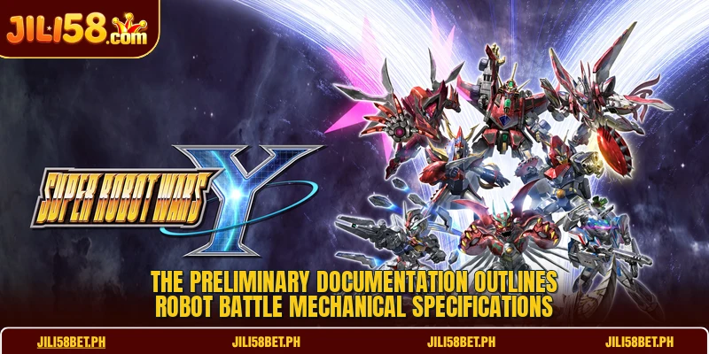 The preliminary documentation outlines Robot Battle mechanical specifications